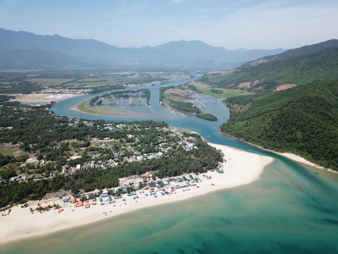 Canh Duong Motel Lang Co Eksteriør bilde