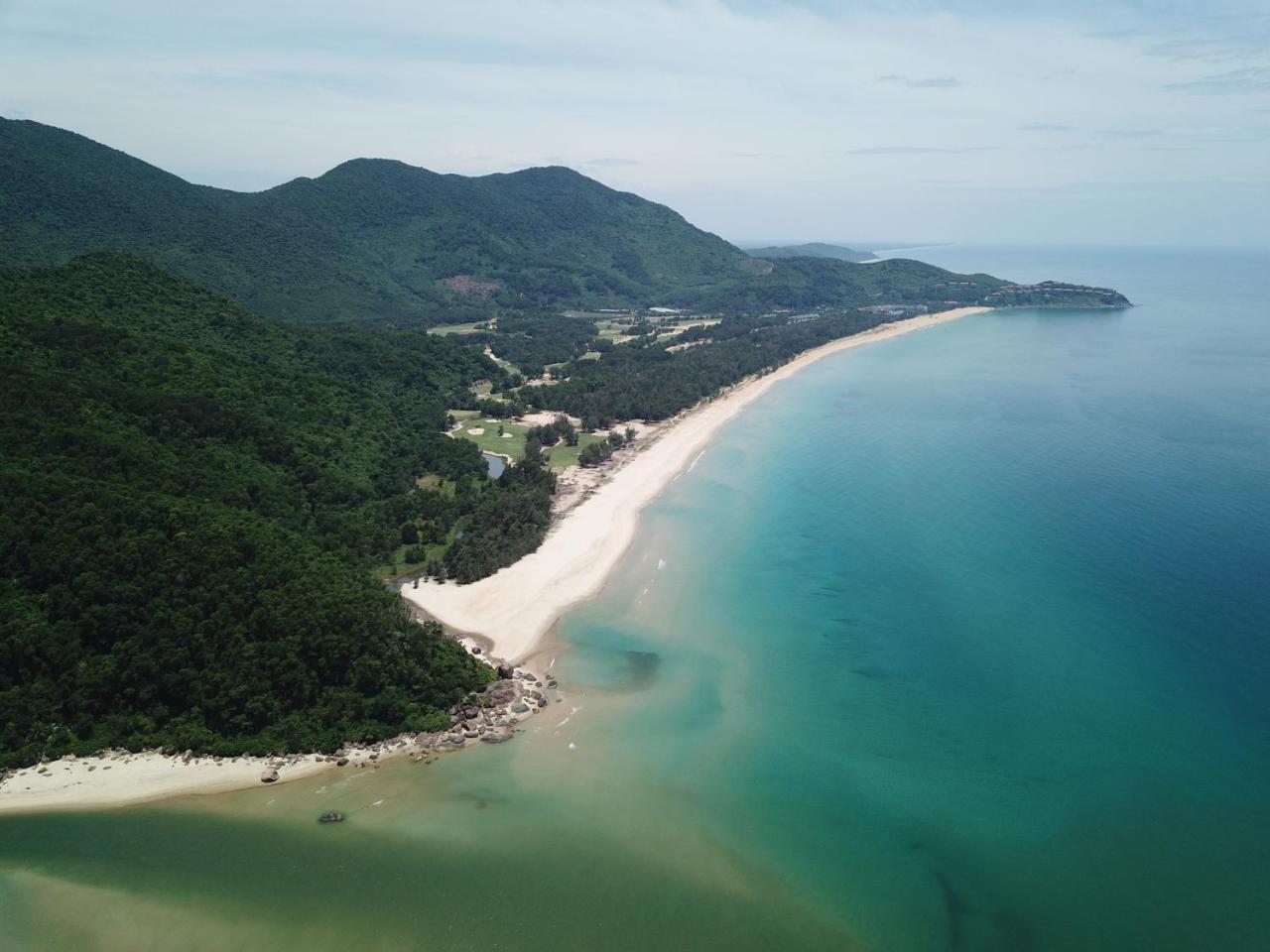 Canh Duong Motel Lang Co Eksteriør bilde