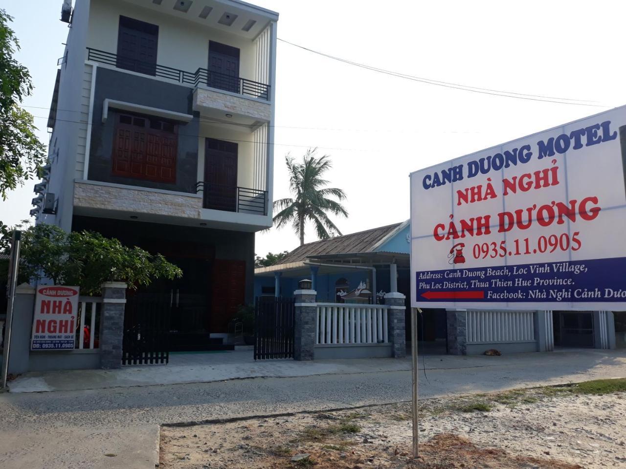 Canh Duong Motel Lang Co Eksteriør bilde